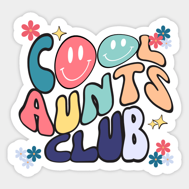 Cool Aunts club Sticker by Doodlehive 